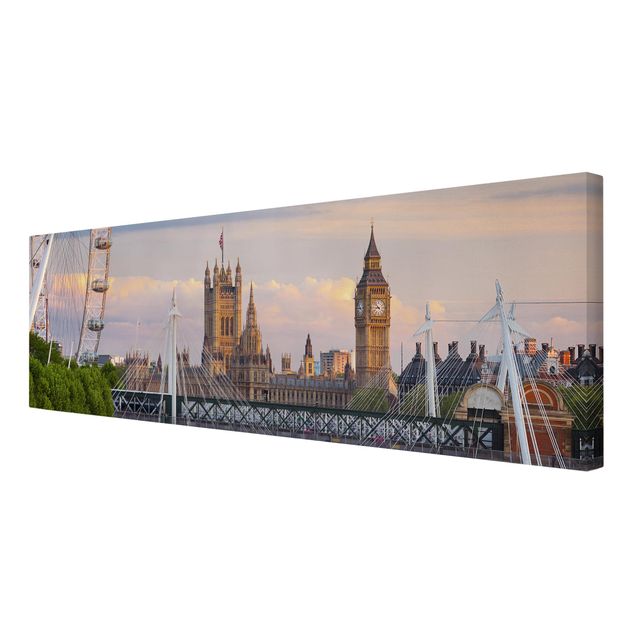 Obrazy na ścianę architektura Pałac Westminsterski w Londynie
