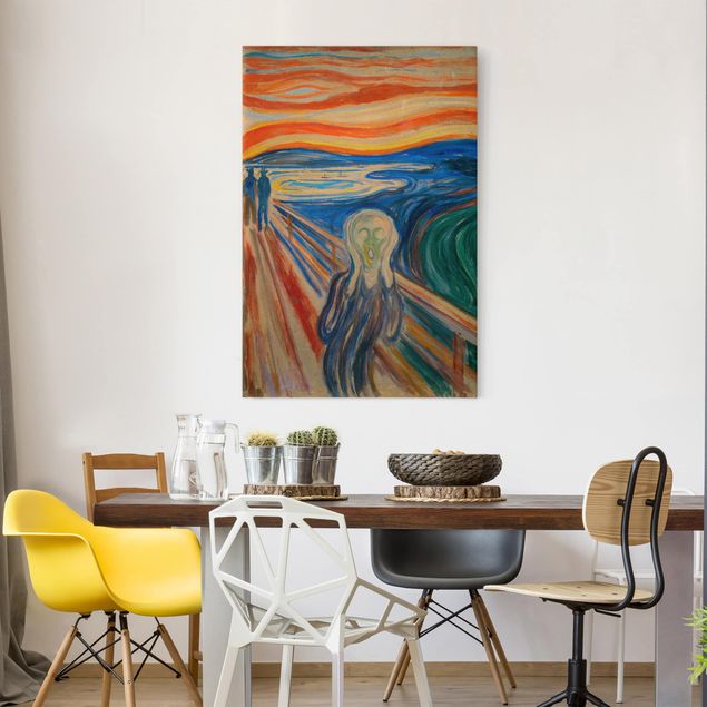 Obrazy do salonu nowoczesne Edvard Munch - Krzyk