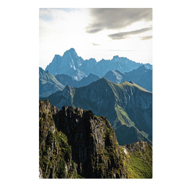 Obrazy na ścianę krajobrazy Góry na Lofotach