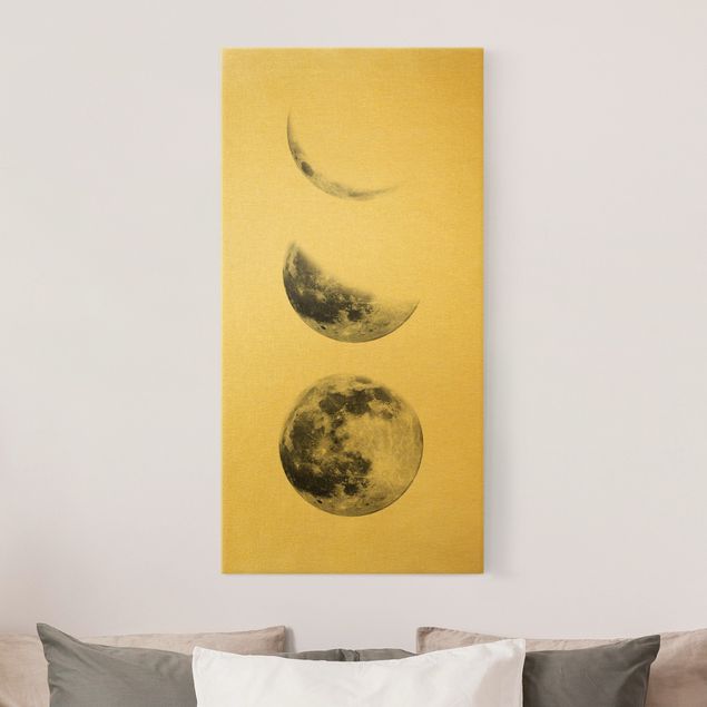 Obrazy nowoczesny Trzy księżyce