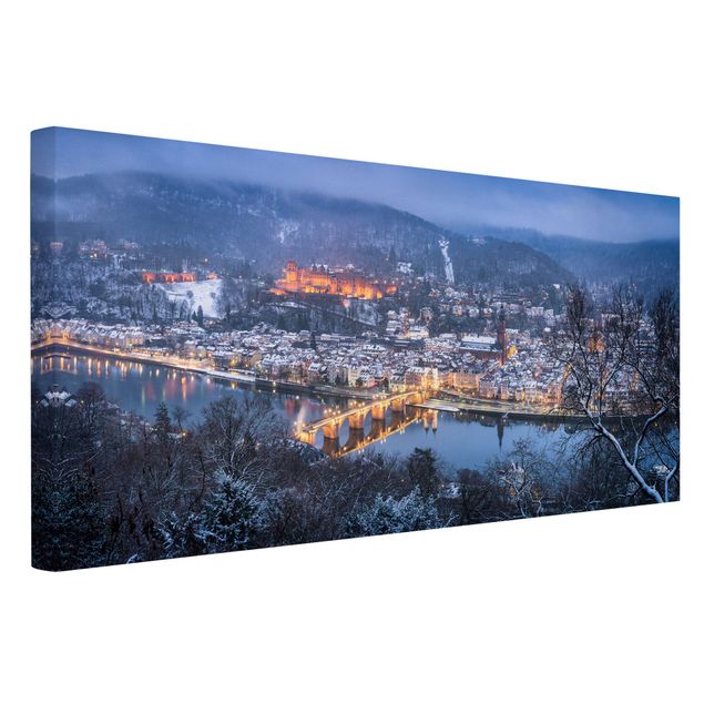 Góry obraz Zima w Heidelbergu