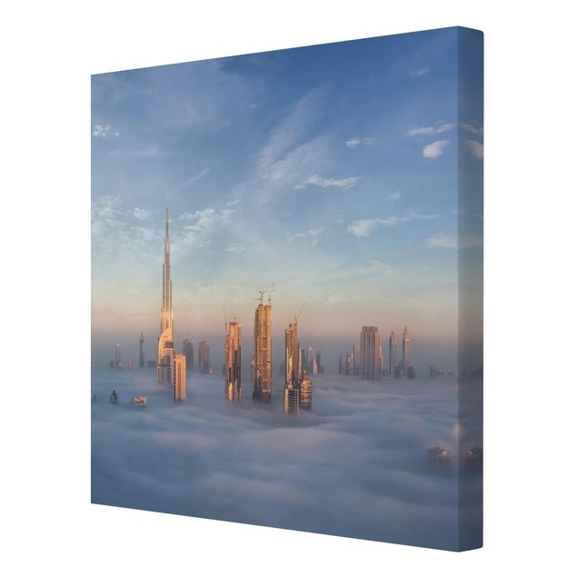 Obrazy nowoczesne Dubaj ponad chmurami