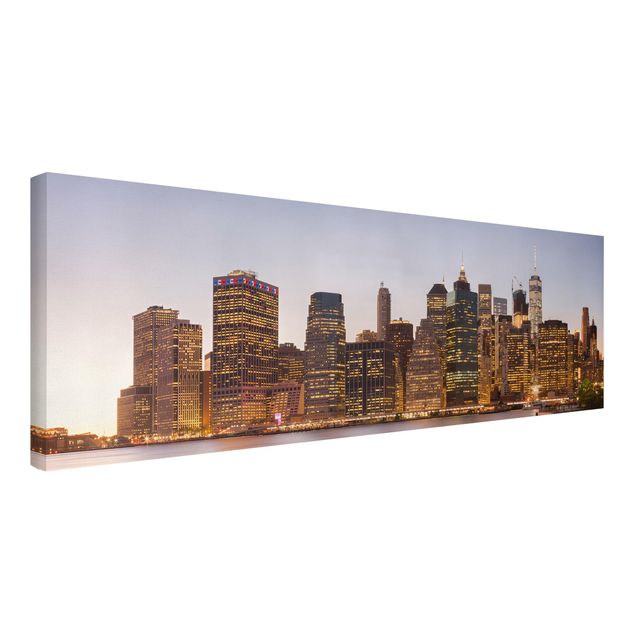 Obrazy Nowy Jork Widok na panoramę Manhattanu