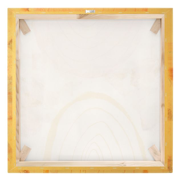 Obrazy drukowane na płótnie Promieniste łuki barwne w karmelu II