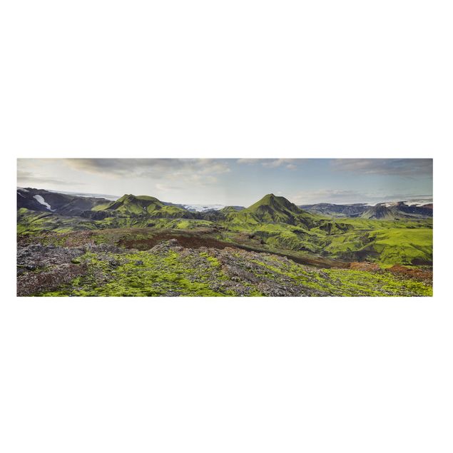 Obraz natura Rjupnafell Islandia