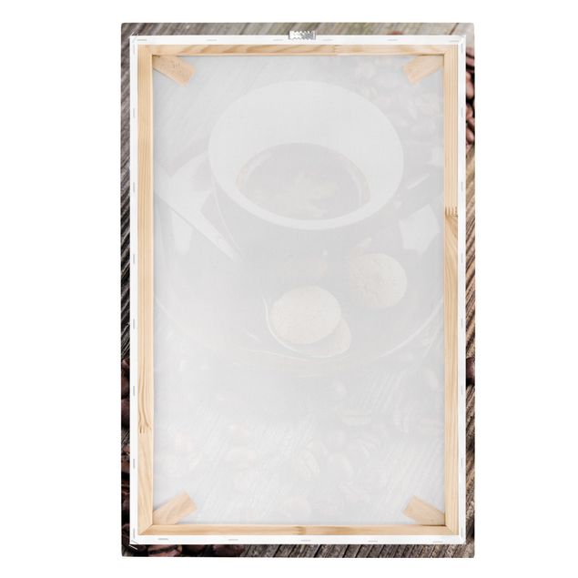 Obrazy na ścianę Filiżanka do kawy z ziarnami kawy