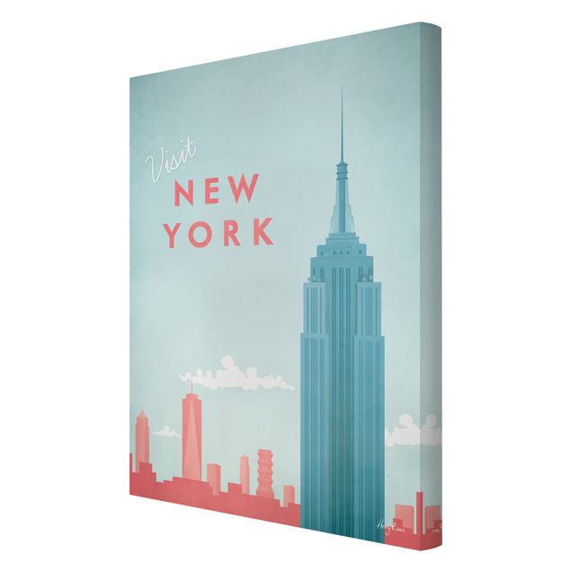 Obrazy retro Plakat podróżniczy - Nowy Jork
