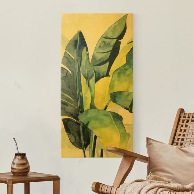 Dekoracja do kuchni Tropikalne liście - Banan