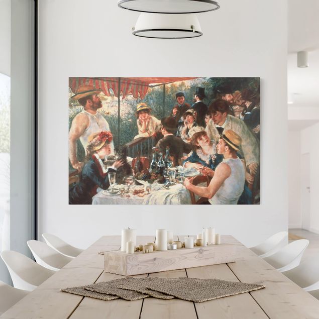 Obrazy do salonu nowoczesne Auguste Renoir - Śniadanie wioślarzy