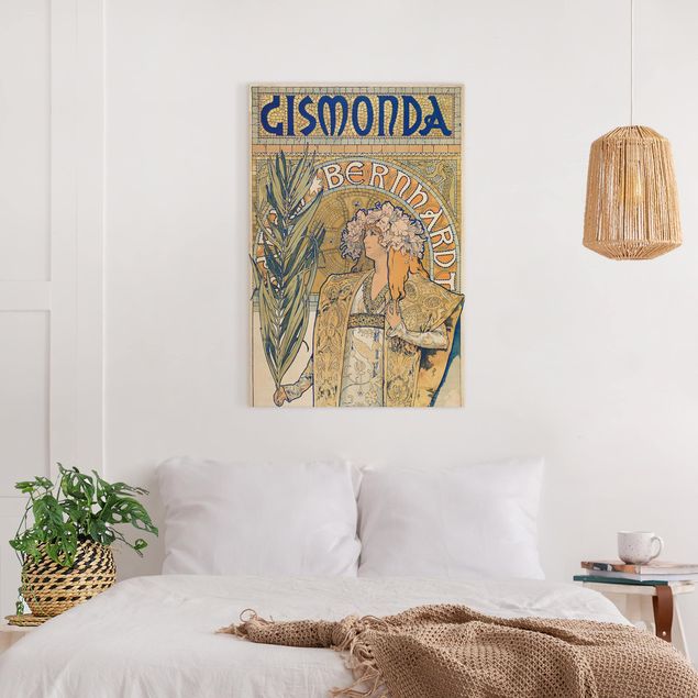 Dekoracja do kuchni Alfons Mucha - Plakat do sztuki Gismonda