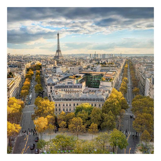 Obrazy paryża Miły dzień w Paryżu