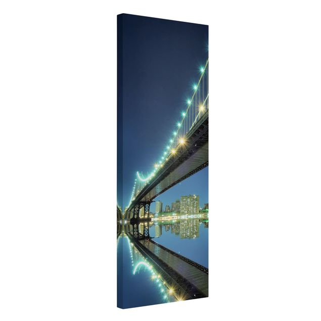 Nowoczesne obrazy Abstrakcyjny most Manhattan