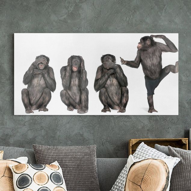 Małpa obraz Monkey Clique