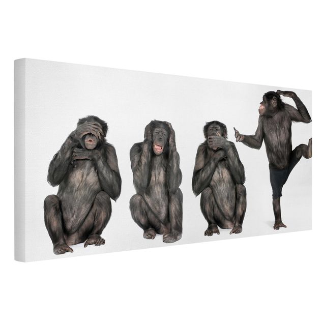Obrazy nowoczesny Monkey Clique
