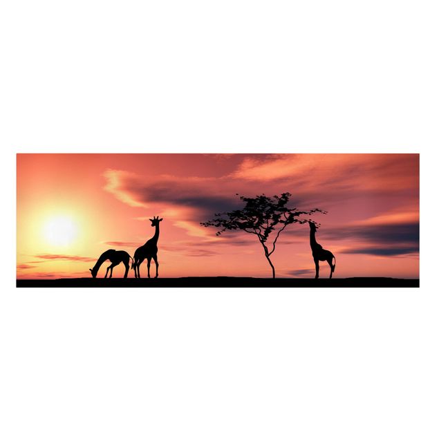 Obrazy ze zwierzętami Życie afrykańskie