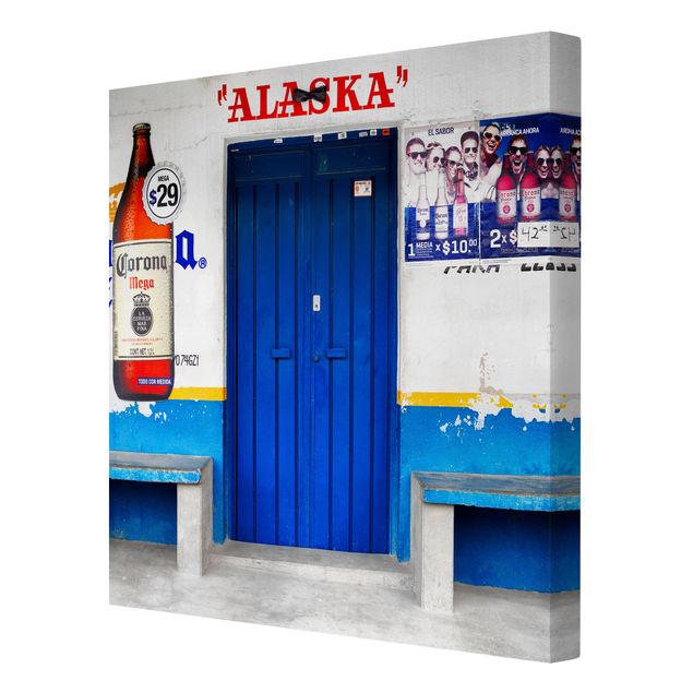Architektura obrazy ALASKA Niebieski Bar