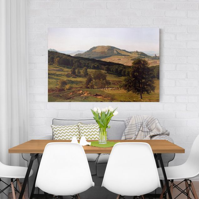 Obrazy nowoczesny Albert Bierstadt - Góry i doliny