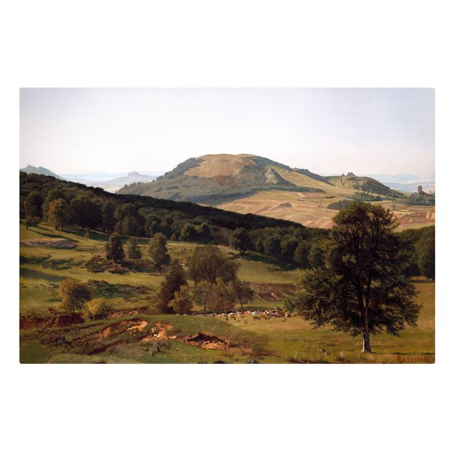 Romantyzm obrazy Albert Bierstadt - Góry i doliny