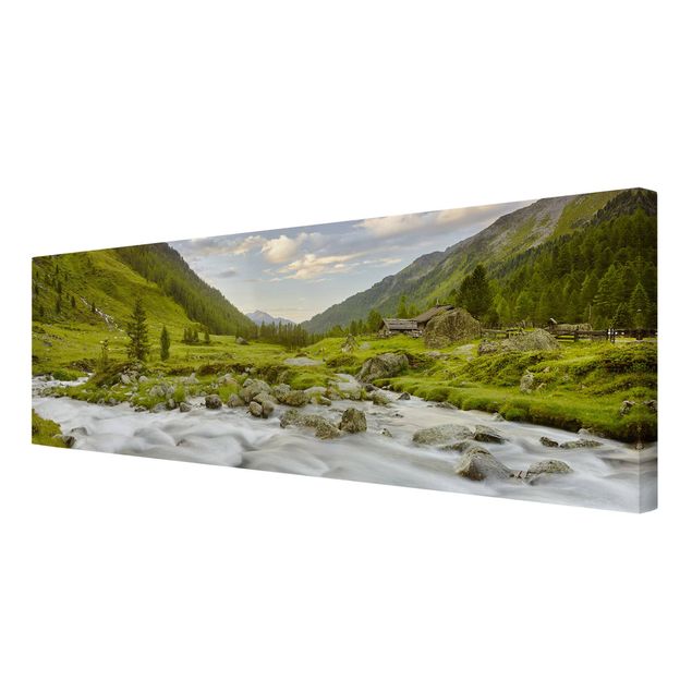 Obrazy krajobraz Łąka alpejska Tyrol