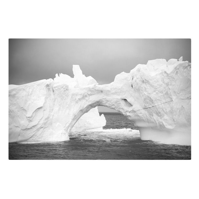 Obrazy z morzem Antarktyczna góra lodowa II