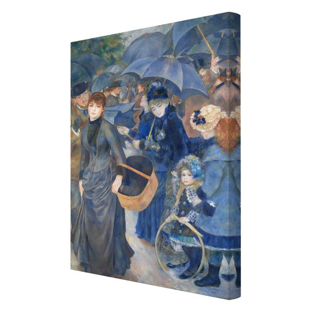 Obrazy na płótnie Paryż Auguste Renoir - Parasolki