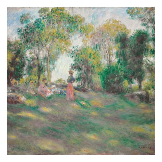 Obrazy na ścianę krajobrazy Auguste Renoir - Pejzaż z postaciami