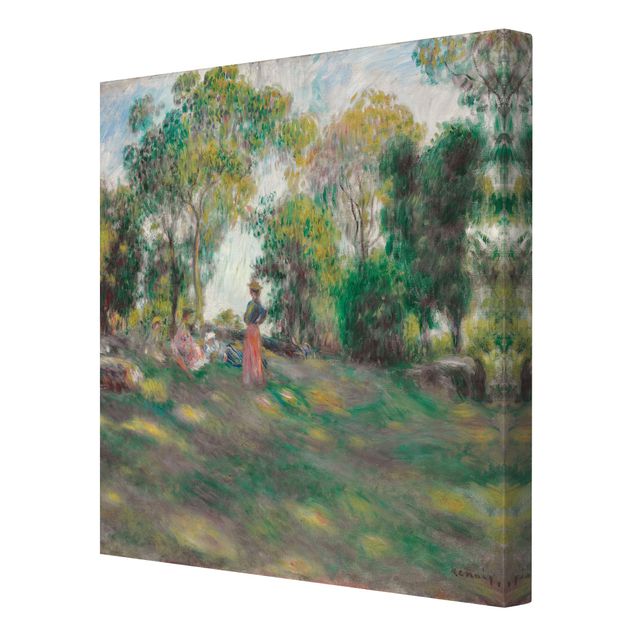Obraz natura Auguste Renoir - Pejzaż z postaciami