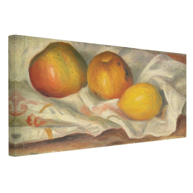 Impresjonizm obrazy Auguste Renoir - Jabłka i cytryna