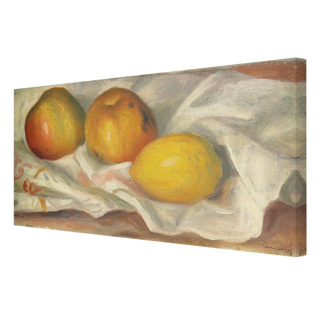 Obrazy kwiatowe Auguste Renoir - Jabłka i cytryna
