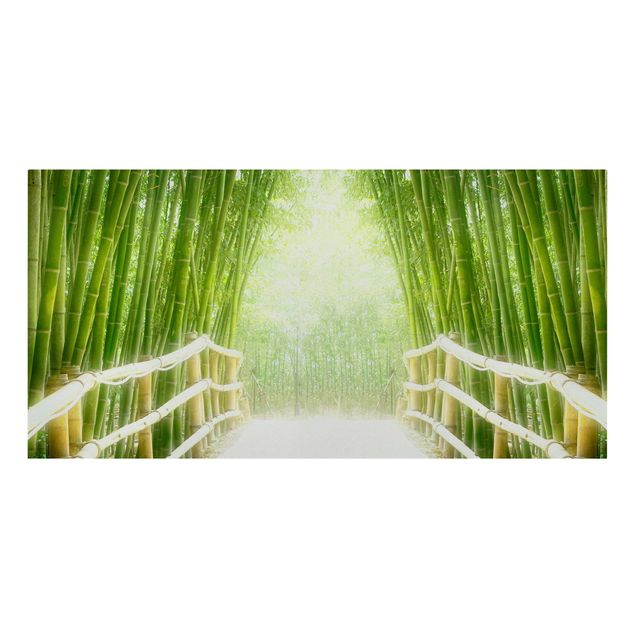 Obrazy na ścianę krajobrazy Droga bambusowa