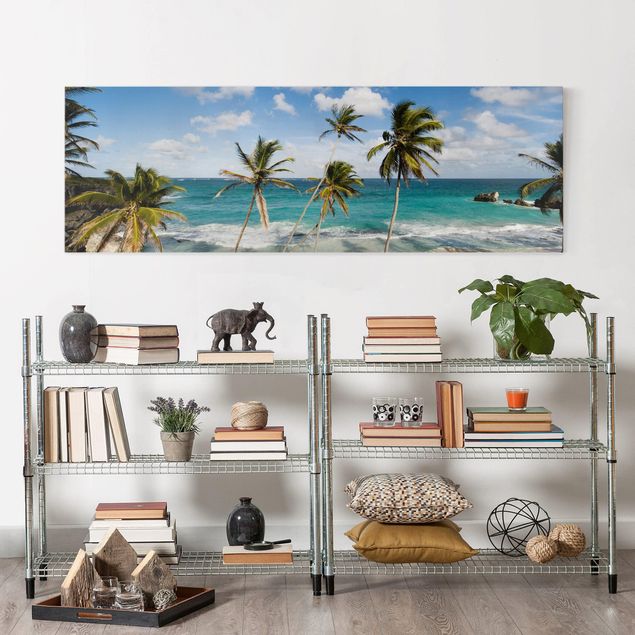 Obrazy do salonu Plaża na Barbadosie