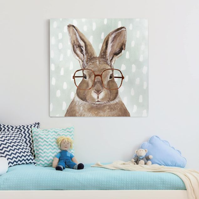 Obrazy zwierzęta Brillowane zwierzęta - królik