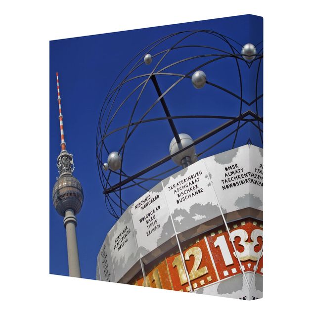 Obraz niebieski Berlin Alexanderplatz