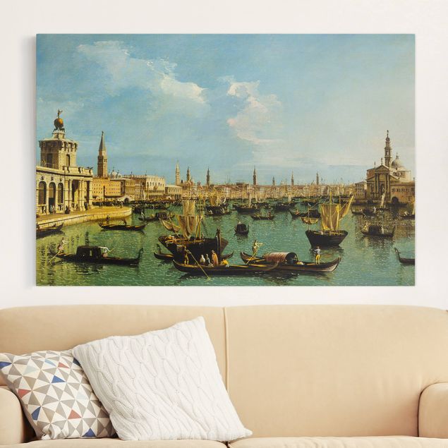 Obrazy barok Bernardo Bellotto - Bacino di San Marco Wenecja