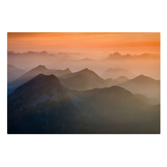 Obrazy krajobraz Widok z góry Zugspitze