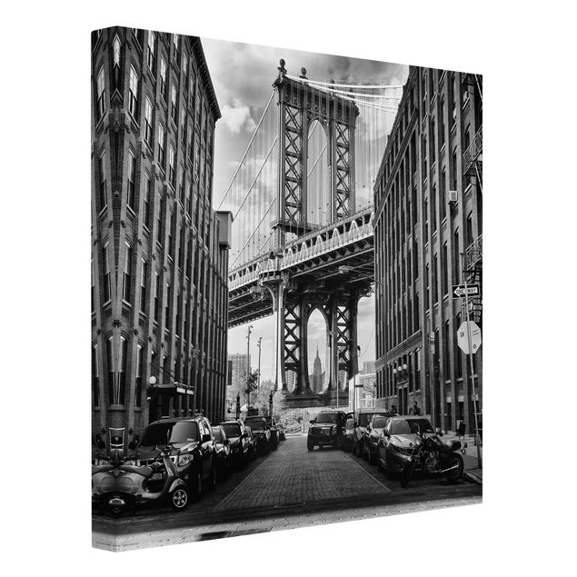 Obrazy nowoczesne Most Manhattan w Ameryce