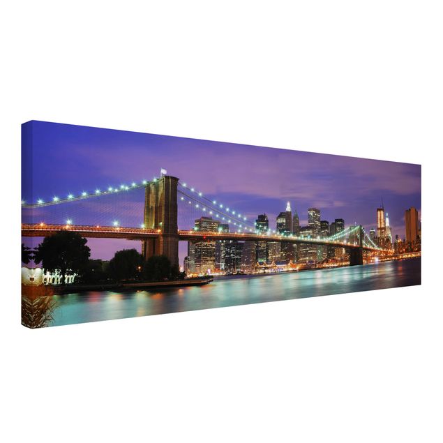 Obrazy nowoczesny Most Brooklyński w Nowym Jorku
