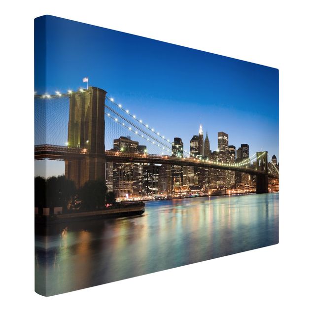 Obrazy nowoczesny Most Brooklyński w Nowym Jorku