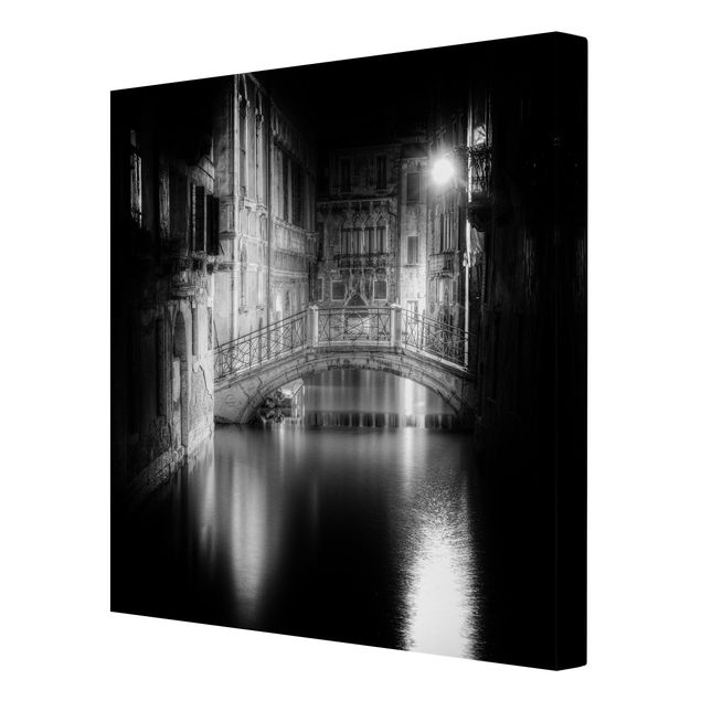 Czarno białe obrazy Most Wenecki