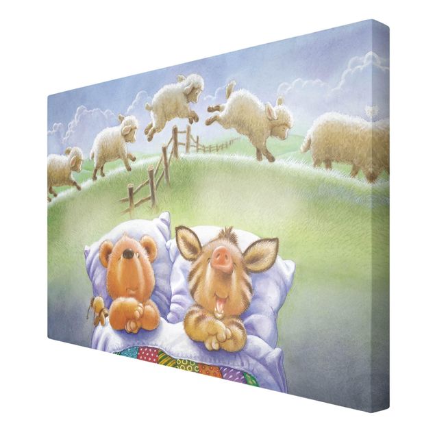 Obrazy Buddy Bear - Miś Buddy - Liczenie owiec