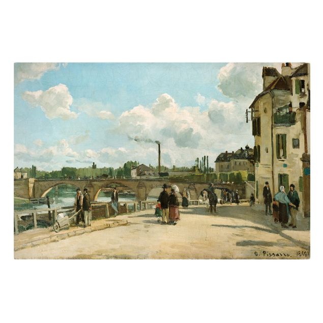Romantyzm obrazy Camille Pissarro - Widok na Pontoise