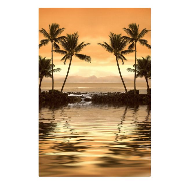 Obrazy krajobraz Zachód słońca na Karaibach I