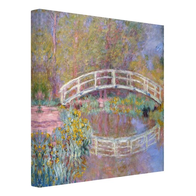 Obrazy impresjonizm Claude Monet - Most Moneta w ogrodzie