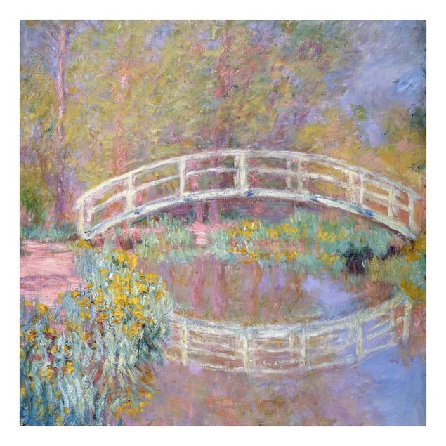 Obrazy krajobraz Claude Monet - Most Moneta w ogrodzie