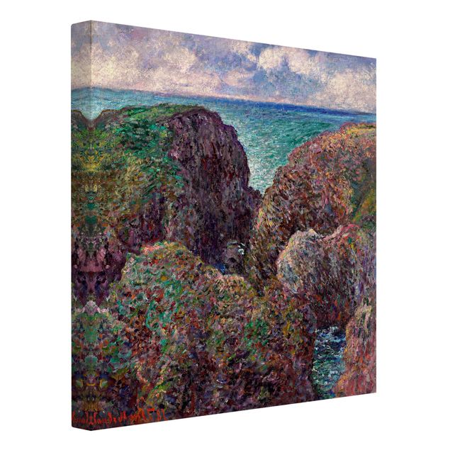 Obrazy impresjonizm Claude Monet - Grupa skalna Port-Goulphar