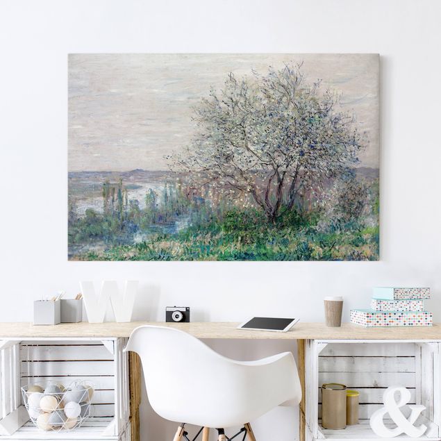 Obrazy do salonu Claude Monet - wiosenny nastrój