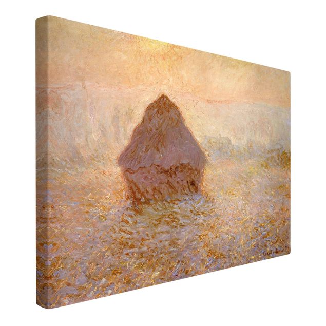 Impresjonizm obrazy Claude Monet - Stóg siana we mgle