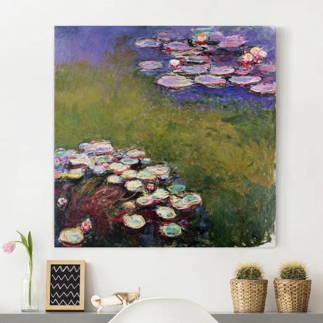 Dekoracja do kuchni Claude Monet - Lilie wodne