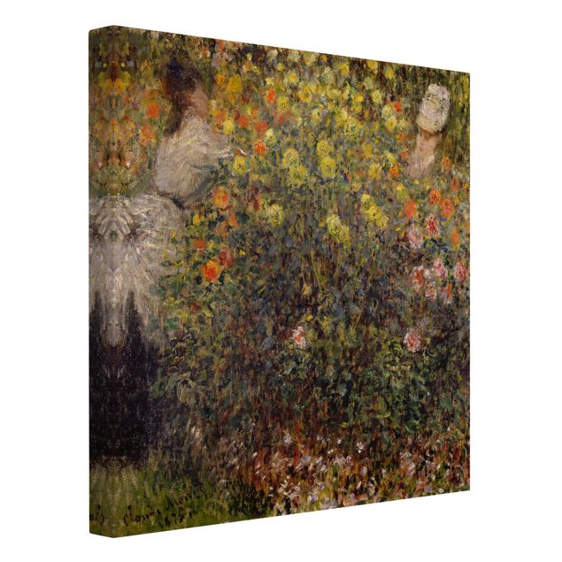 Obrazy impresjonizm Claude Monet - Ogród kwiatowy