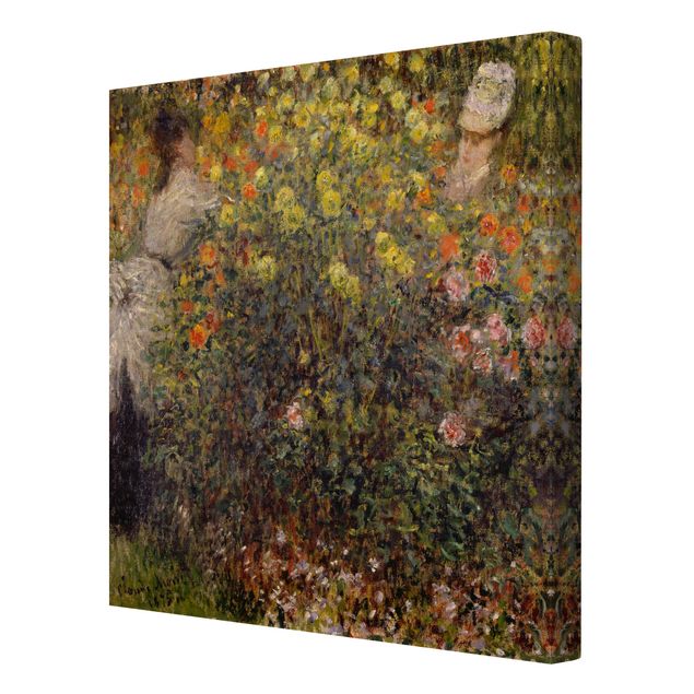Obrazy z motywem kwiatowym Claude Monet - Ogród kwiatowy